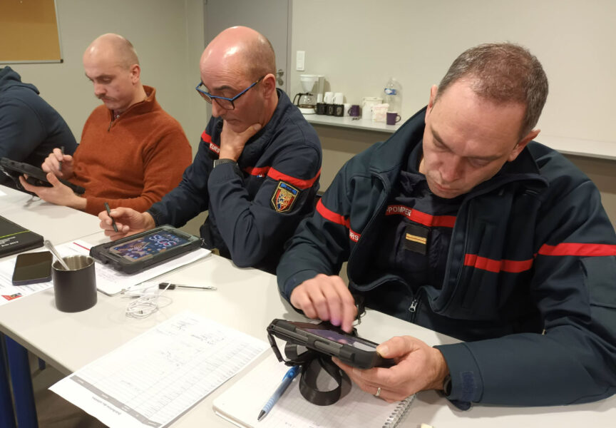 Formation sur les tablettes opérationnelles