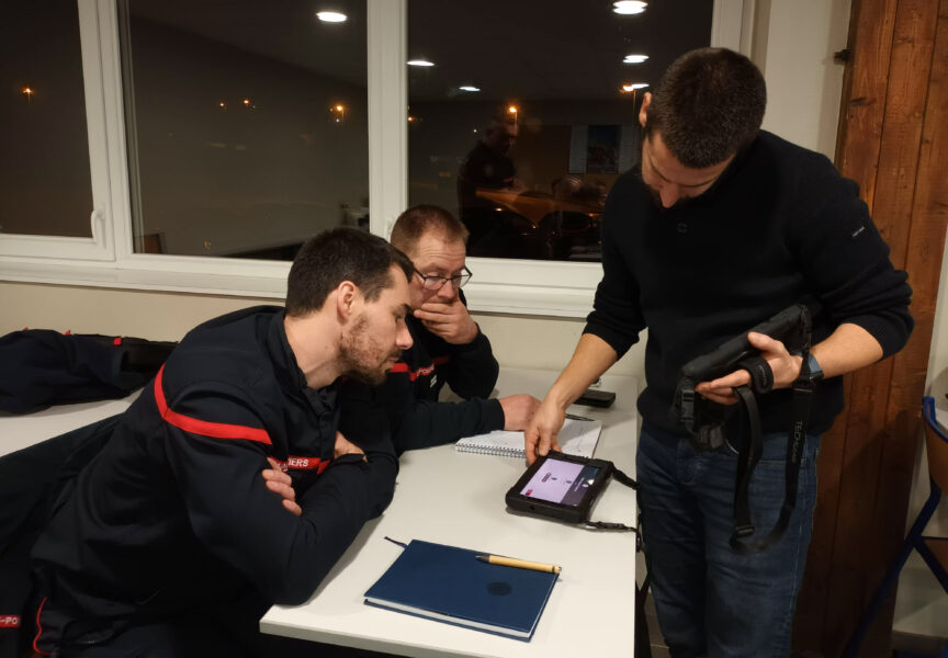 Formation sur les tablettes opérationnelles
