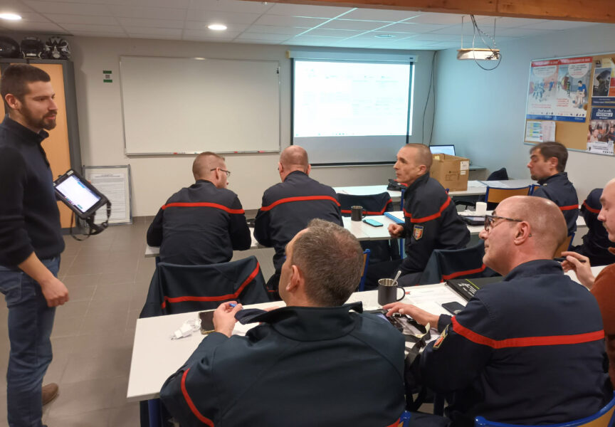 Formation sur les tablettes opérationnelles