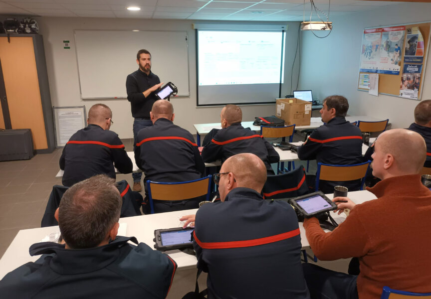 Formation sur les tablettes opérationnelles