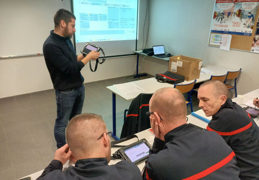 Formation sur les tablettes opérationnelles