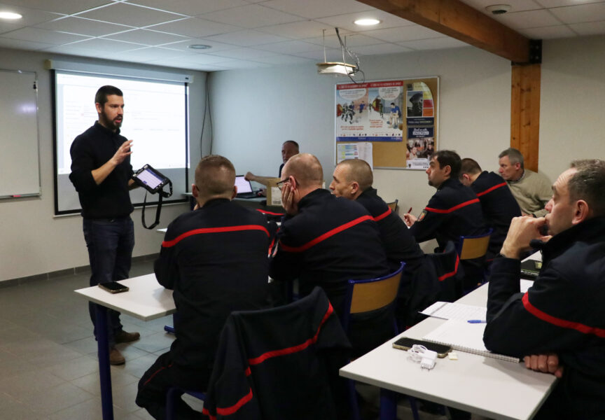 Formation sur les tablettes opérationnelles