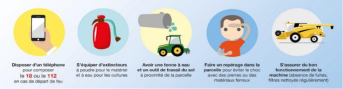 conseils feux de récolte