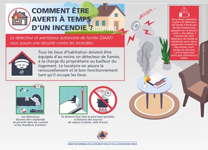 détecteur autonome de fumée