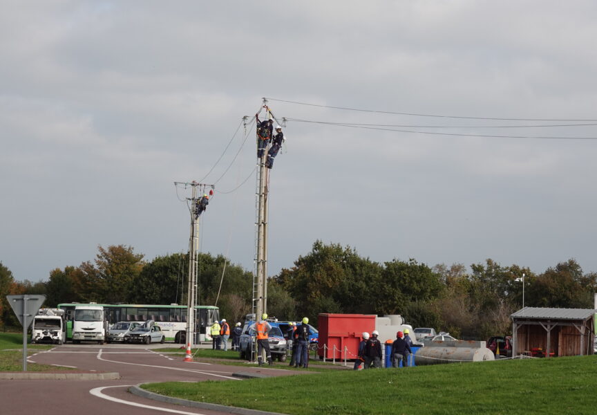 centre départemental de formation - réseau fictif d'électricité