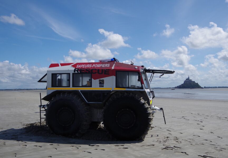 VATT Mont-Saint-Michel, véhicule amphibie