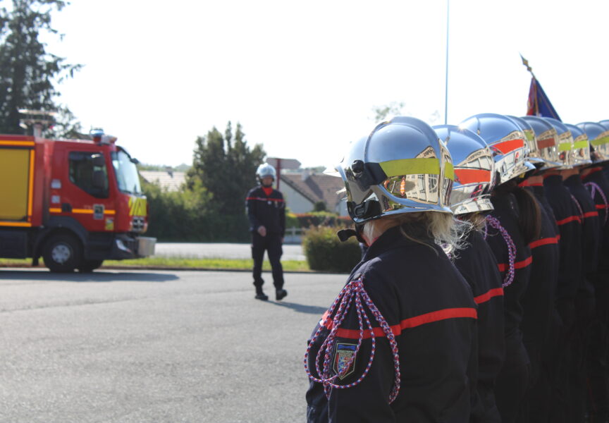 sapeurs-pompiers cérémonie