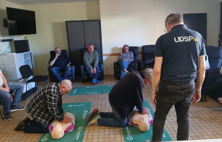 Sensibilisation des encadrants des clubs sportifs de la Manche aux gestes qui sauvent