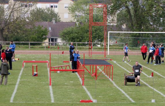 parcours sportif des sapeurs-pompiers