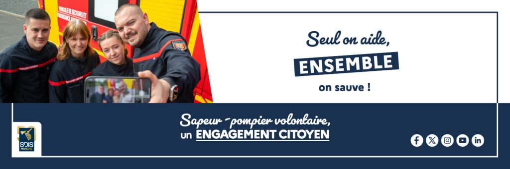 Visuel campagne de communication sur le volontariat