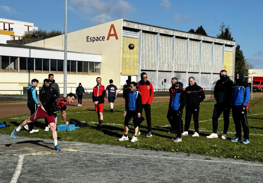 finale départementale du parcours sportif et des épreuves athlétiques 2026 - lancer de poids