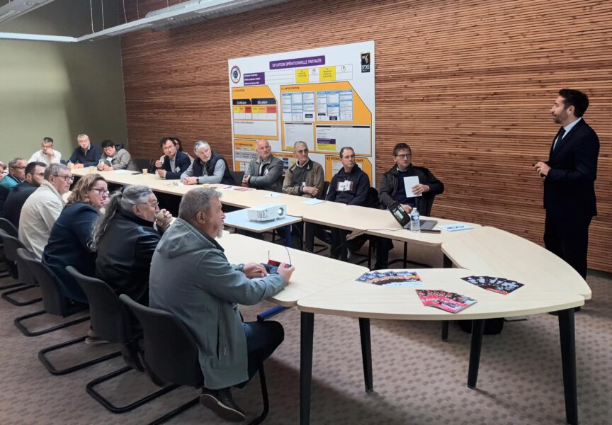 Rencontre élus (maires du département) - Journée résilience au centre départemental de formation - Atelier finances