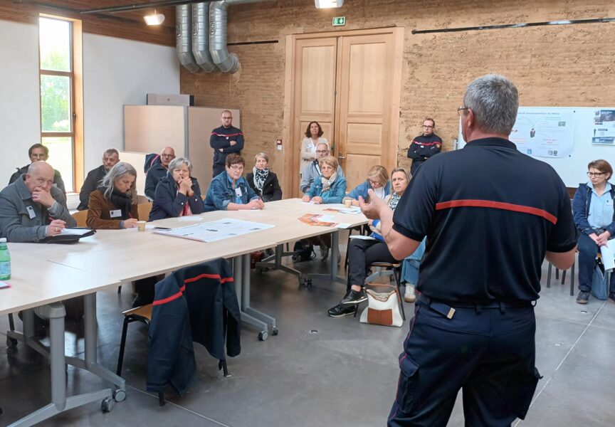 Rencontre élus (maires du département) - Journée résilience au centre départemental de formation - Atelier prévention