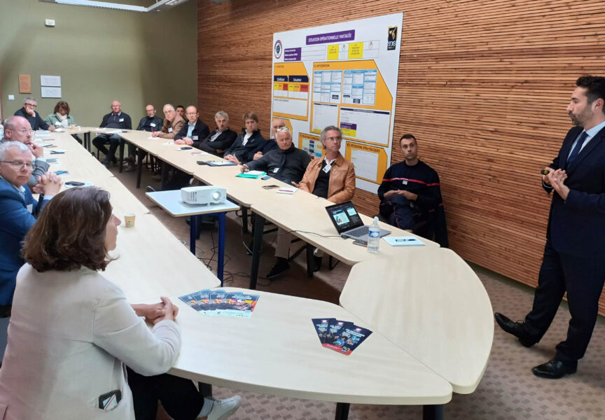 Rencontre élus (maires du département) - Journée résilience au centre départemental de formation - Atelier finances