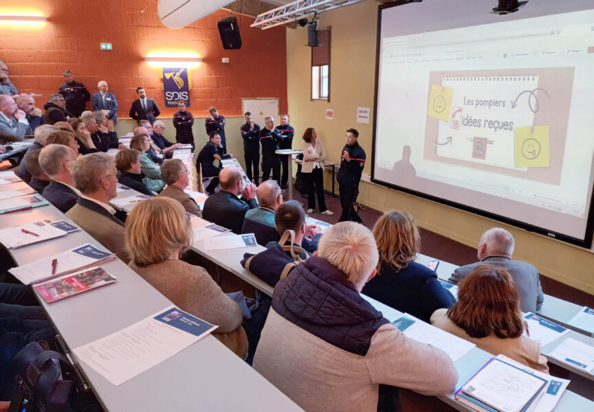 Rencontre élus (maires du département) - Journée résilience au centre départemental de formation
