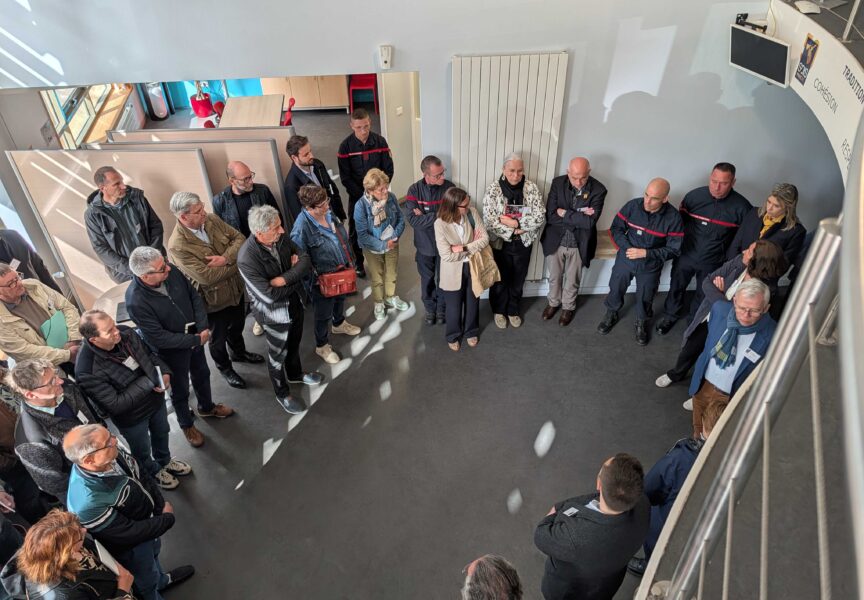 Rencontre élus (maires du département) - Journée résilience - Visite du centre départemental de formation