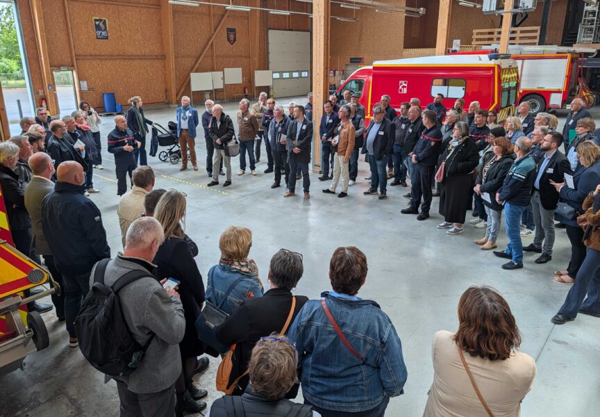 Rencontre élus (maires du département) - Journée résilience - Visite du centre départemental de formation