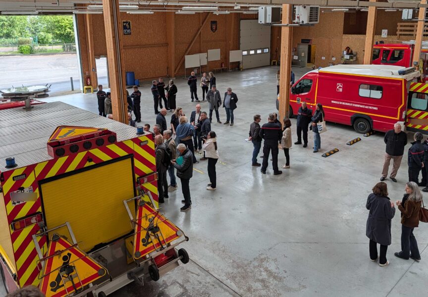 Rencontre élus (maires du département) - Journée résilience - Visite du centre départemental de formation