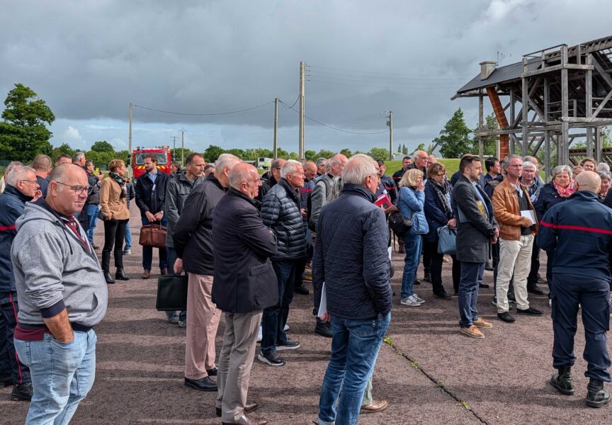 Rencontre élus (maires du département) - Journée résilience - Visite du centre départemental de formation