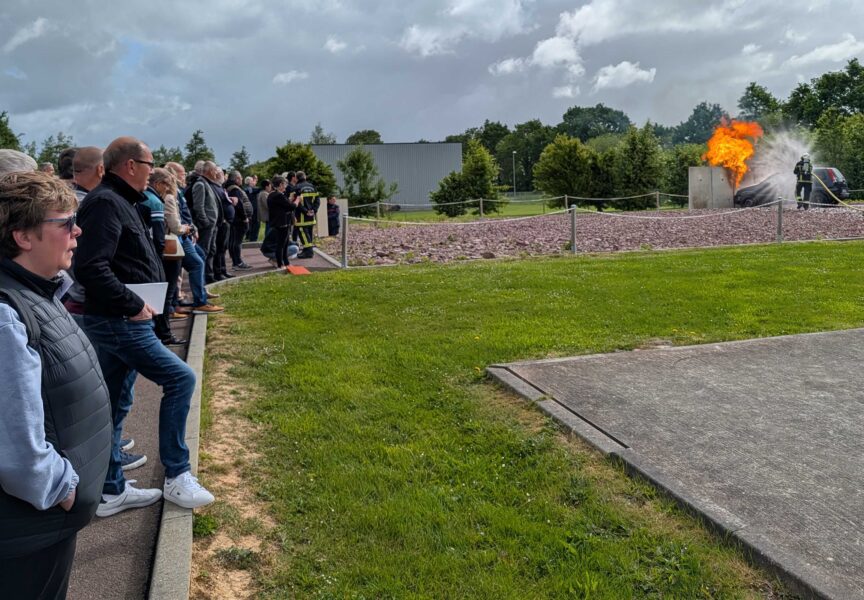 Rencontre élus (maires du département) - Journée résilience - Visite du centre départemental de formation