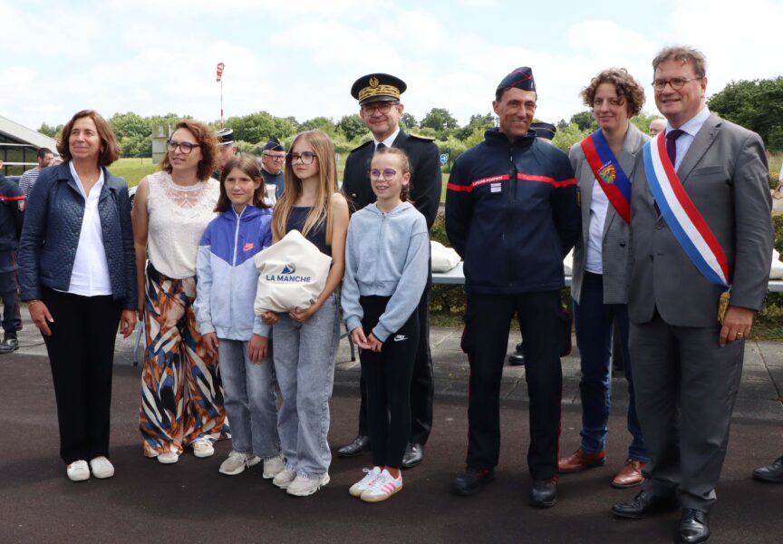 Cérémonie de remise des chasubles et des diplômes aux cadets de la sécurité