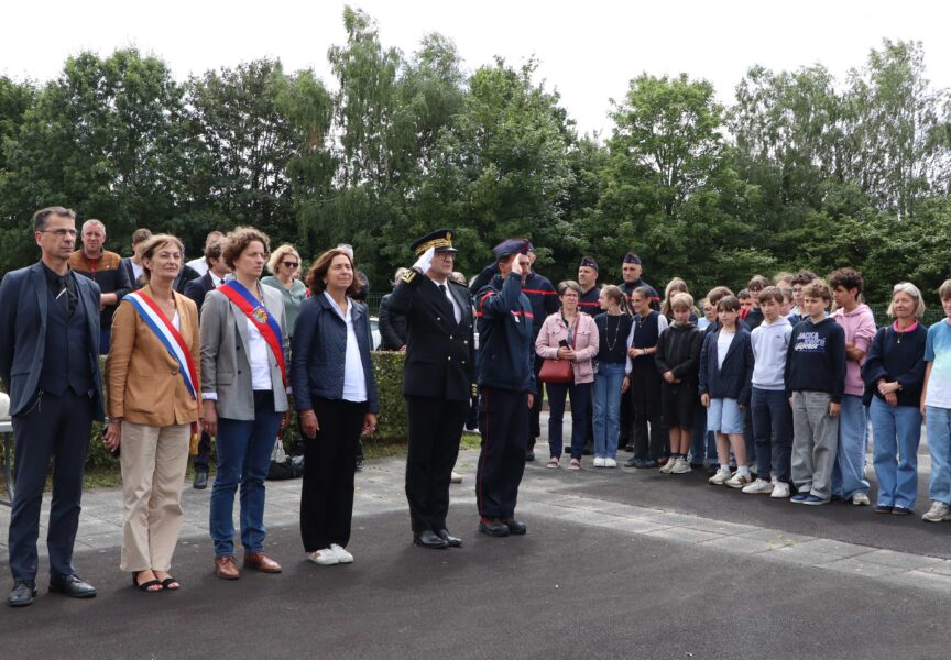Cérémonie de remise des chasubles et des diplômes aux cadets de la sécurité