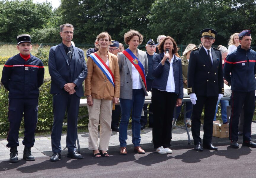 Cérémonie de remise des chasubles et des diplômes aux cadets de la sécurité