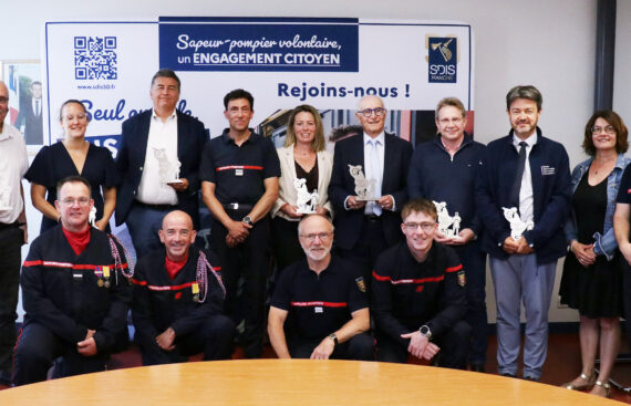 Signature de conventions entre le SDIS de la Manche et des employeurs publics et privés du département dans le cadre de la mise à disposition de salariés ou d’agents sapeurs-pompiers volontaires