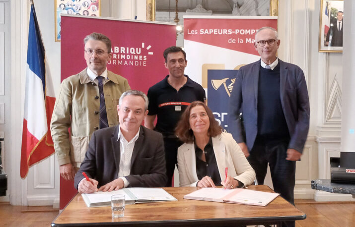 Signature de convention avec la Fabrique de Patrimoines