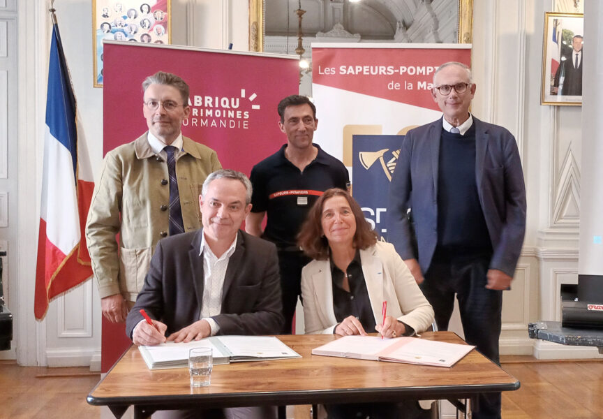 Signature de convention avec la Fabrique de Patrimoines