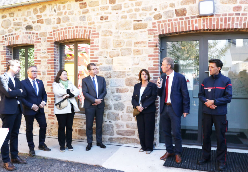 Inauguration du centre d'intervention du Mont-Saint-Michel