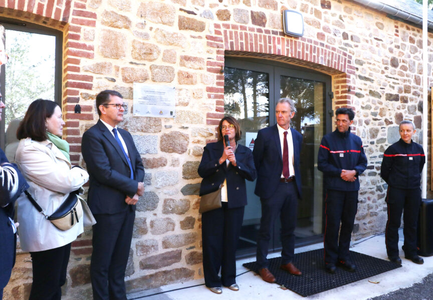 Inauguration du centre d'intervention du Mont-Saint-Michel