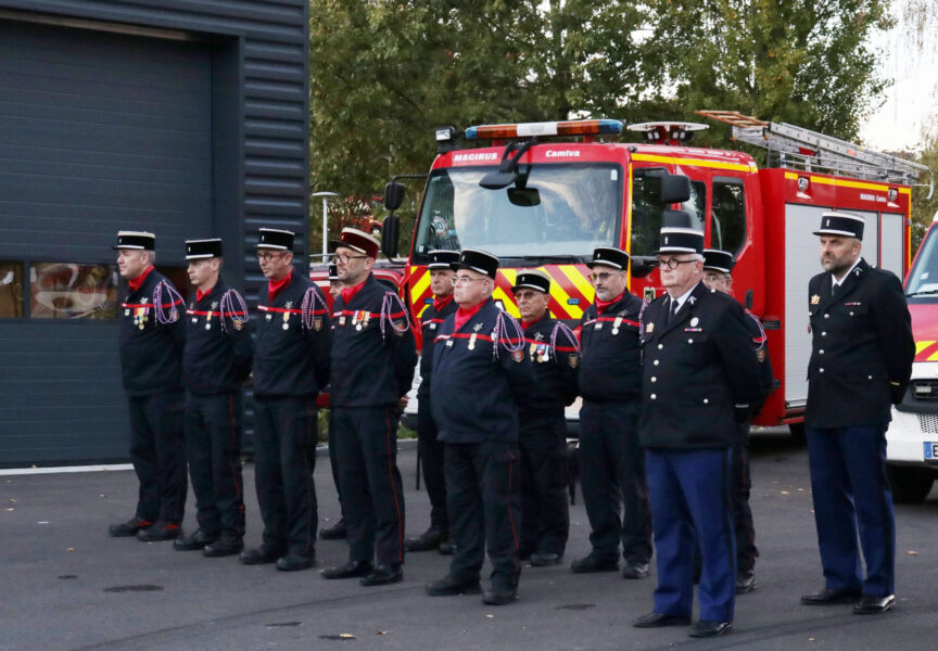 Inauguration du centre d'incendie et de secours de Brécey