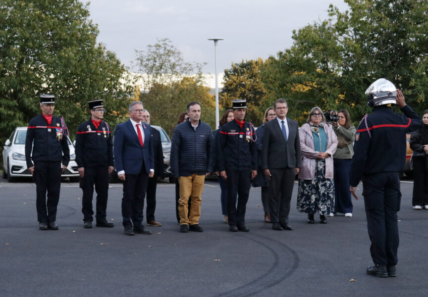 Inauguration du centre d'incendie et de secours de Brécey