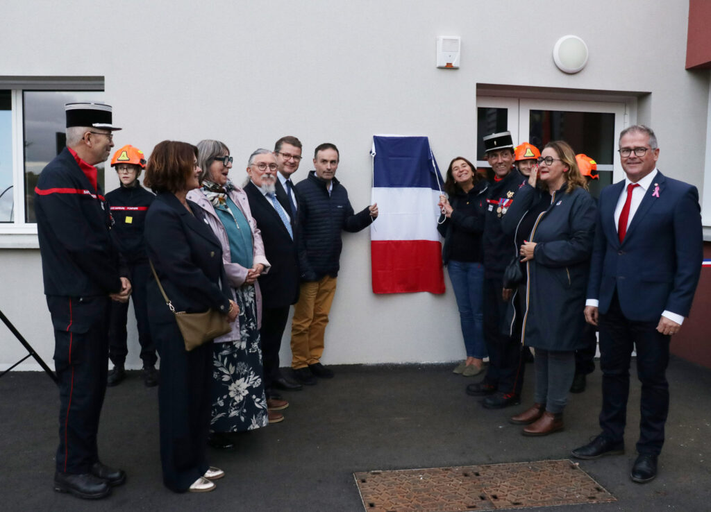 Inauguration du centre d'incendie et de secours de Brécey