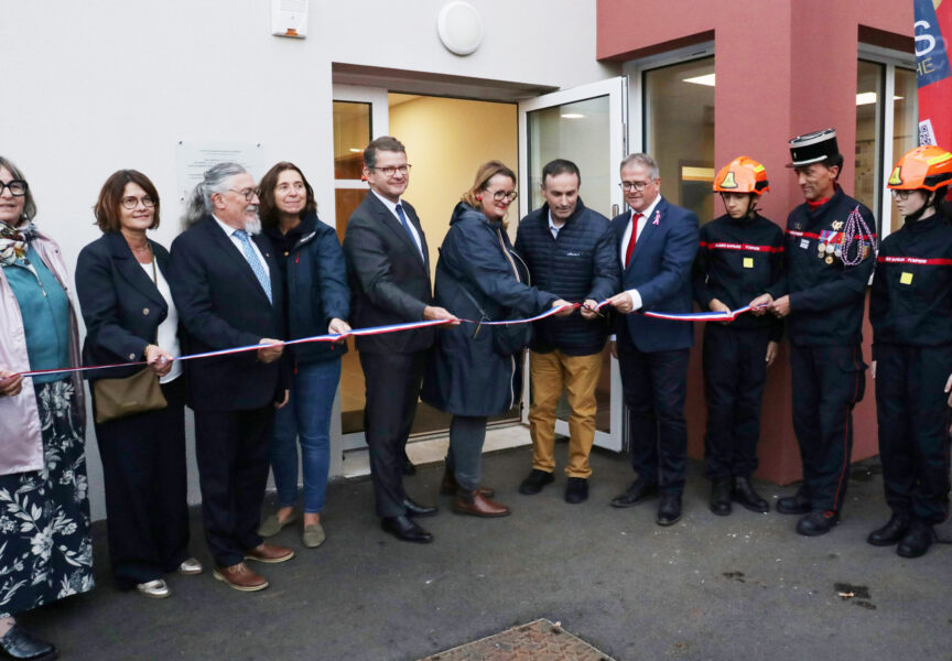 Inauguration du centre d'incendie et de secours de Brécey