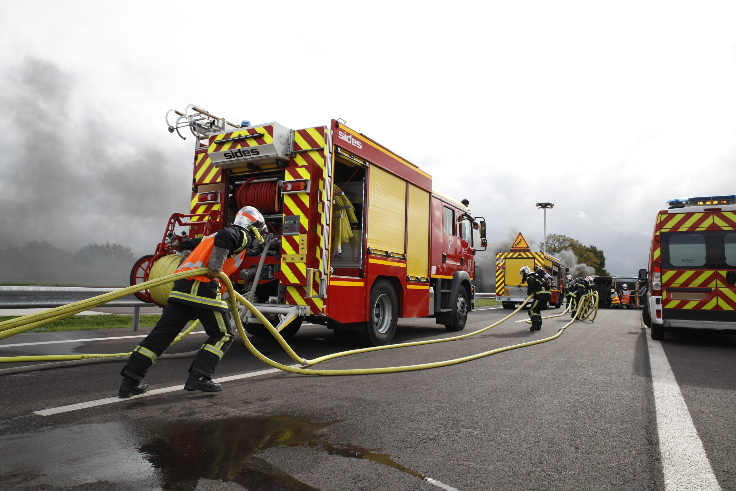 Sapeur-pompier volontaire – Service Départemental d'Incendie et de Secours  de la Manche